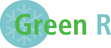 Green-R Klimaatbeheersing logo