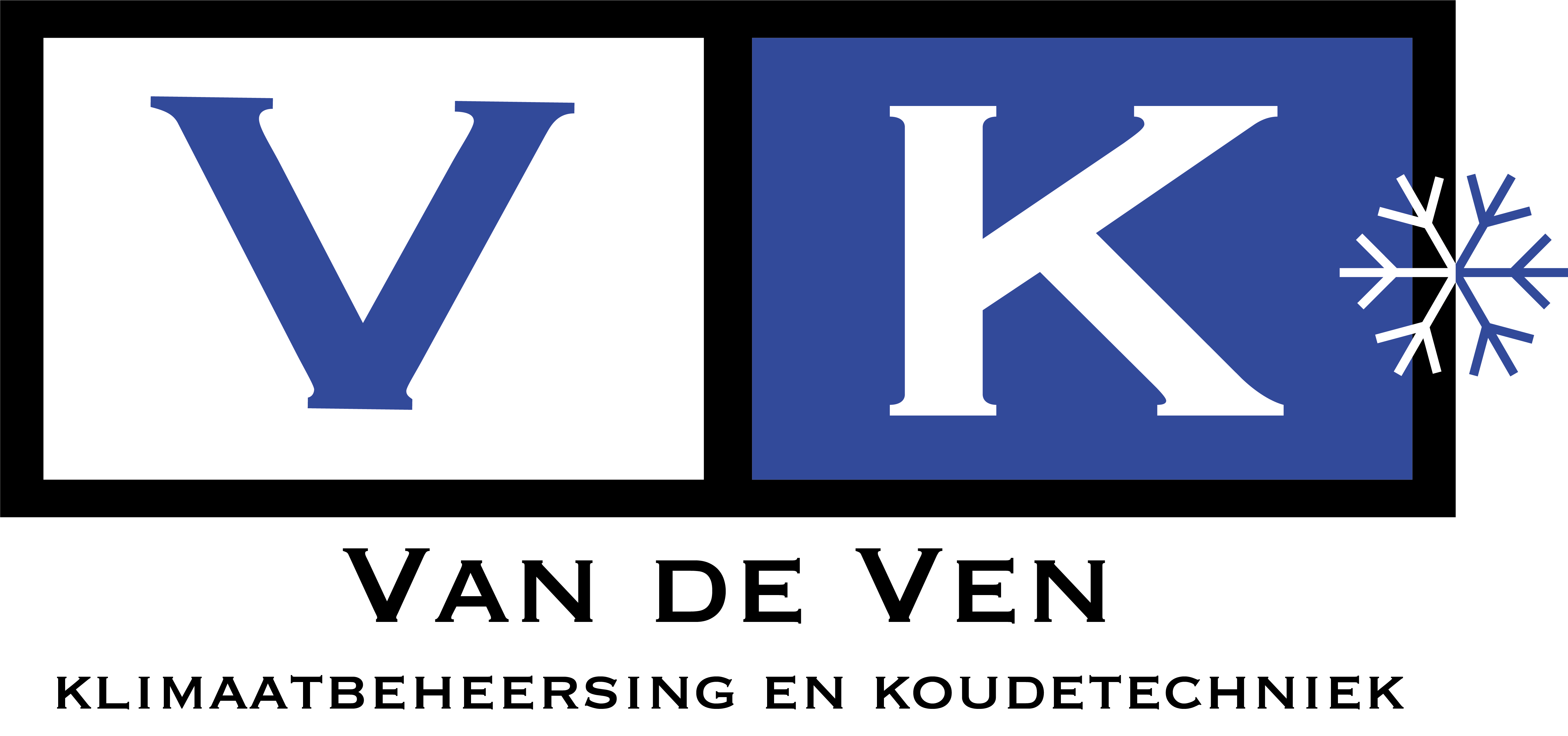 VAN DE VEN Klimaat beheersing en Koudetechniek logo