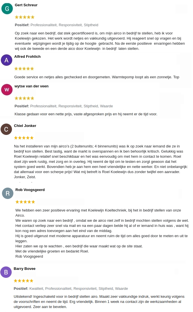 Koelewijn Koeltechniek