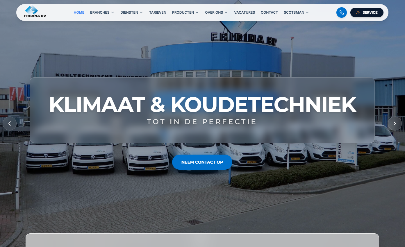 Koeltechnische Industrie Fridina B.V.