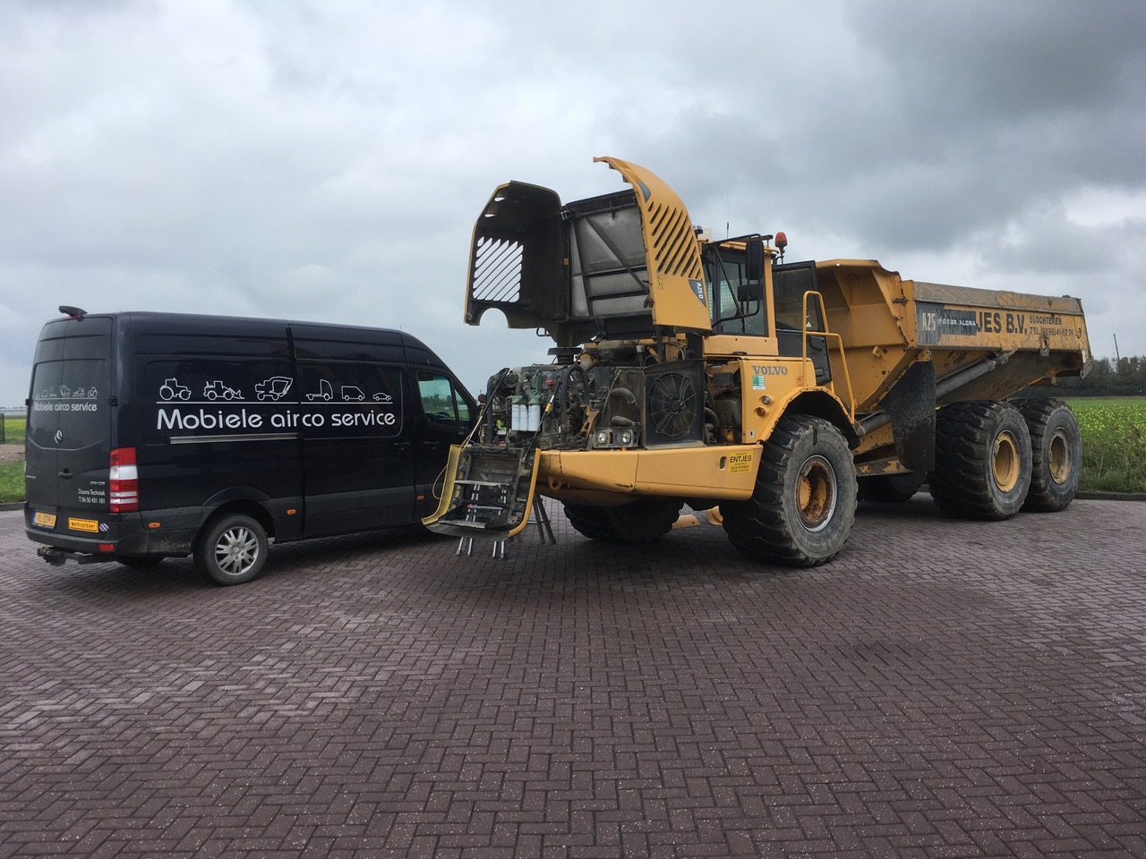 Mobiele airco service